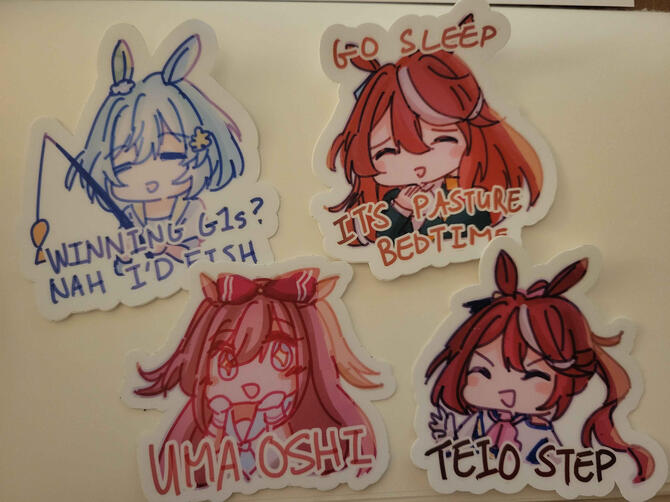 Uma Musume Stickers