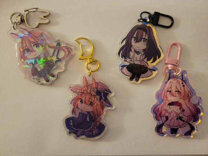Arknights Characters 2inch Acrylic Charms